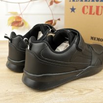 Демисезонные черные кроссовки для мальчика American Club