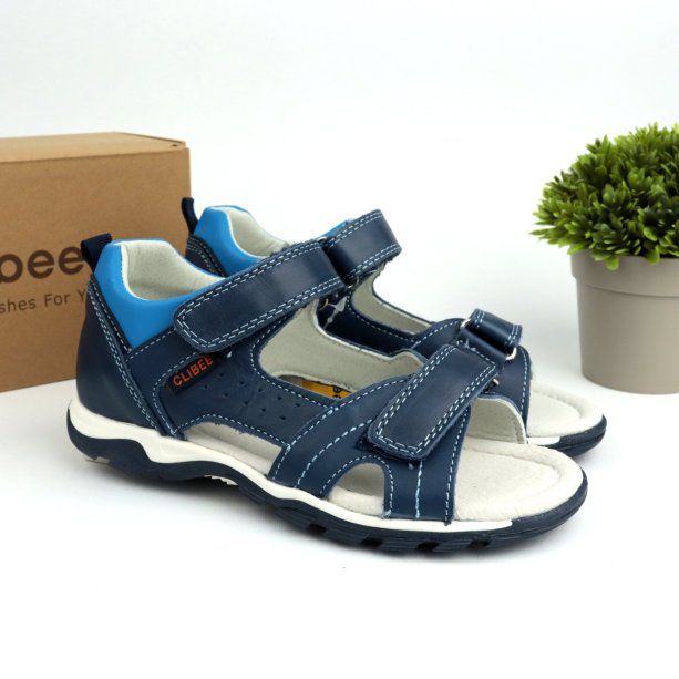 Босоножки кожаные Clibee для мальчика 32-37
