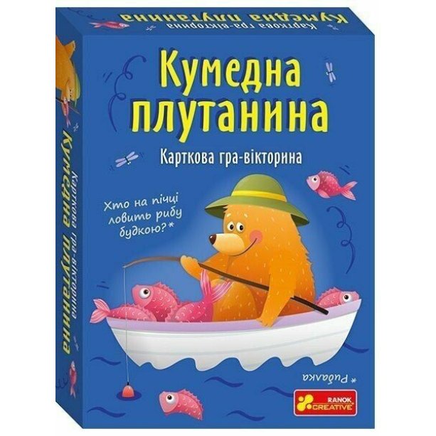 Карточная игра-викторина Смешная путаница тм Ранок-креатив 10120210У