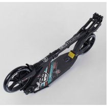 Самокат алюмінієвий Best Scooter, d коліс - 20см, колеса PU, 2 аммортизатора, чорні колеса, для дітей