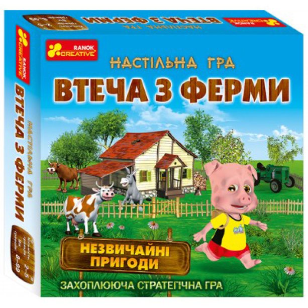 Настольная игра. Побег из фермы 19120057У