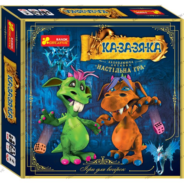 Настольная игра. Ко-за-зя-ка 12120094У