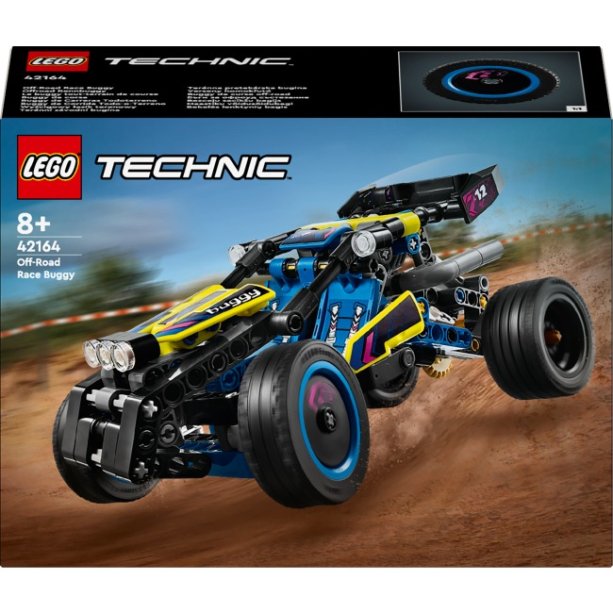 Детский конструктор LEGO Technic Позашляховик Багги, игровой набор гоночного автомобиля для детей, 219 элементов