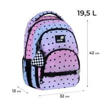 Рюкзак Kite Education Teens Gradient, школьный, для подростков, городской