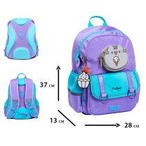 Рюкзак школьный мягкий YES Pusheen Summer, для начальной школы, легкий, миниатюрный