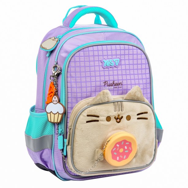 Рюкзак мягкий YES Pusheen Summer, школьный, для девочки, легкий