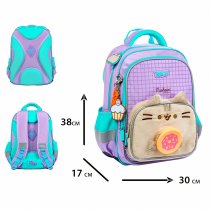 Рюкзак мягкий YES Pusheen Summer, школьный, для девочки, легкий