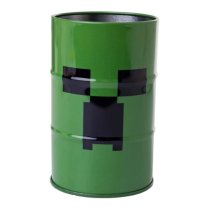 Стакан-подставка металлический Yes Minecraft Creeper, для канцелярских принадлежностей