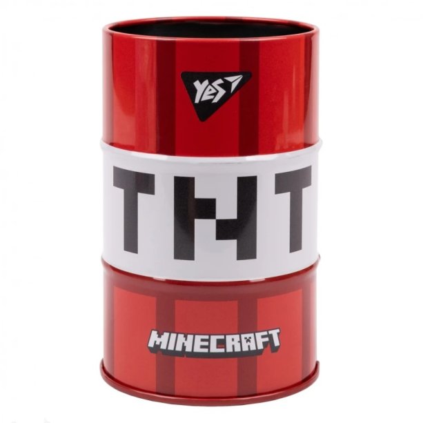 Настольная подставка для карандашей YES Minecraft, металл, стильная