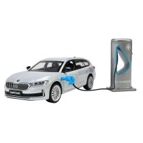 Машина металева Автопром Skoda Superb IV Combi, масштаб 1:36, світло, звук, відчиняються двері, капот, багажник, 20-9-9 см