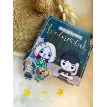 Книга альбом на липучках Дом Венздей Тока Бока