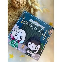 Книга альбом на липучках Дом Венздей Тока Бока