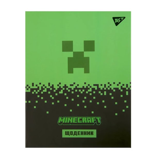 Дневник школьный YES Minecraft, интегральная обложка, А5, 40 листов