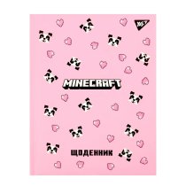Школьный дневник YES Minecraft Spring, 40 листов, твердый переплет, А5