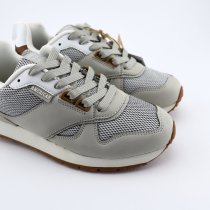 Бежевые кроссовки подростковые стельки с памятью Memory Foam American Club 36-40