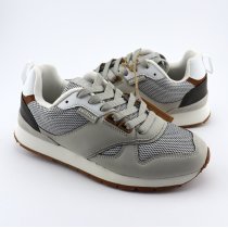 Бежевые кроссовки подростковые стельки с памятью Memory Foam American Club 36-40