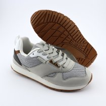 Бежевые кроссовки подростковые стельки с памятью Memory Foam American Club 36-40