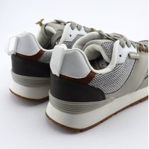 Бежевые кроссовки подростковые стельки с памятью Memory Foam American Club 36-40