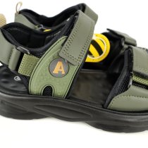 Підліткові босоніжки для хлопчика Clibee хакі 37-42