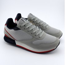 Серые мужские кроссовки с эффектом памяти Memory Foam American Club 41-44