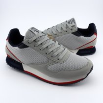 Серые мужские кроссовки с эффектом памяти Memory Foam American Club 41-44