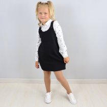Сарафан черный в школу тм Mevis
