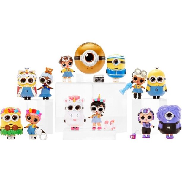 Коллекционная кукла L.O.L. Surprise! серии Миньоны (Loves Minions), разные виды, в коробке-дисплее