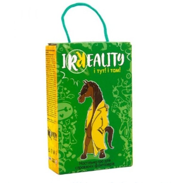 Настольная игра Irreality, в коробке 18,7-12-4,5см  на украинском языке  KM30862