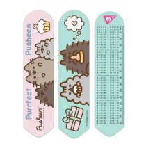 Шкільна 2D закладинка для підручників Yes Pusheen рожево-зелена