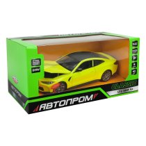 Машина металева Автопром BMW M4, масштаб 1:24, світло, звук, двері відчиняються, 24,5-12 см