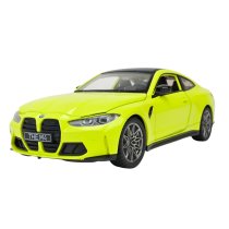 Машина металева Автопром BMW M4, масштаб 1:24, світло, звук, двері відчиняються, 24,5-12 см