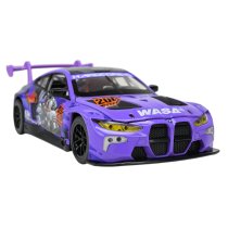 Колекційна модель BMW M4 GT3 Автопром, металева, на батарейках, світло та звук, 26,5-13,5-12 см