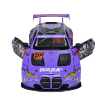 Колекційна модель BMW M4 GT3 Автопром, металева, на батарейках, світло та звук, 26,5-13,5-12 см