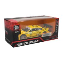 Машина металева Автопром, BMW M3 DTM, масштаб 1:32, живлення від батарейок, у коробці 18-9-8 см