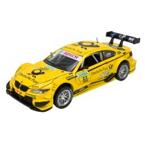 Машина металева Автопром, BMW M3 DTM, масштаб 1:32, живлення від батарейок, у коробці 18-9-8 см