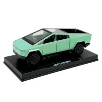 Машина металлическая Автопром Tesla Pickup Truck Beach, масштаб 1:32, свет, звук, дверь открывается, коробка 19,5-9-9 см