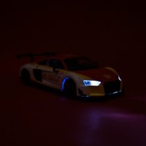 Іграшкова машина Audi R8 Автопром, масштаб 1:24, відчиняються двері, світлові та звукові ефекти