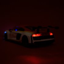 Іграшкова машина Audi R8 Автопром, масштаб 1:24, відчиняються двері, світлові та звукові ефекти