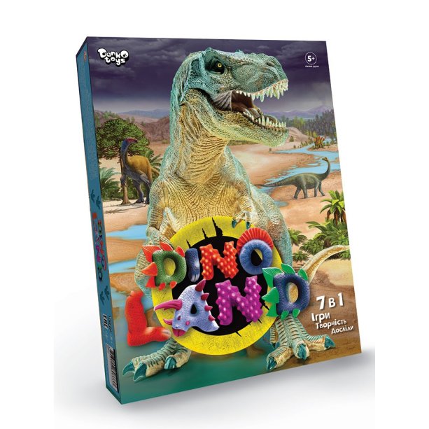 Набор для творчества Dino Land 7 в 1 укр KMDL-01-01U