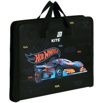 Шкільна папка-портфель A4 Hot Wheels з ручками та блискавкою 1 відділ