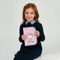 Шкільний пенал Kite з 1 відділенням, дизайн Hello Kitty без наповнення