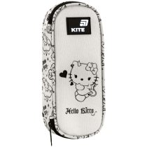 Шкільний пенал Kite Hello Kitty, каркасний, білий з принтом
