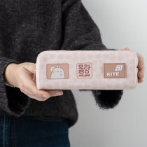 Пенал-косметичка тканинний Kite Molang рожевий, шкільний аксесуар