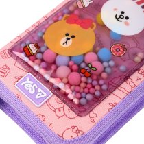 Пенал твердий Yes одинарний з клапаном Line Friends Always Together