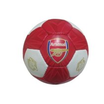 Футбольный мяч Клуба Arsenal размера 5, высококачественный PU материал, вес 420 грамм, сшит из 32 панелей, оригинальный Пакистан, с сеткой и иглой.