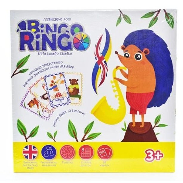 Настольная игра Bingo Ringo укр/англ GBR-01-02E