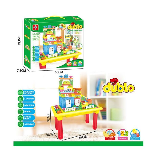 Игровой многофункциональный столик в коробке тм Dublo