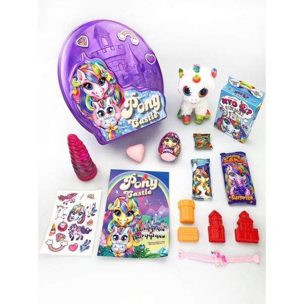 Креативное творчество Pony Castle укр тм Danko Toys KMBPS-01-01U