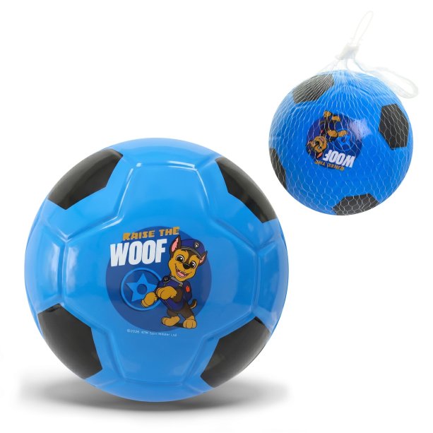 Мяч резиновый Paw Patrol, диаметр 20 см, вес 110 грамм, цвет синий